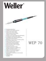 Weller WEP 70 Manual de utilizare