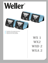 Weller WX Series Manual de utilizare