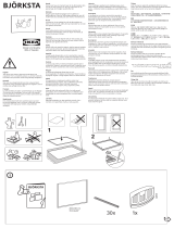 IKEA BJÖRKSTA Picture and Frame Manual de utilizare