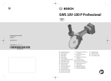 Bosch GWS 18V-180 P Manual de utilizare