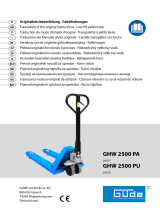 Güde GHW 2500 PA Instrucțiuni de utilizare