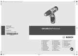 Bosch GSB1080-2-LI Professional CORDLESS DRILL Instrucțiuni de utilizare