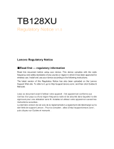 Lenovo TB128XU Instrucțiuni de utilizare