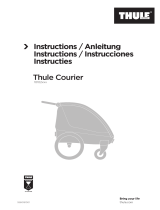 Thule COURIER Instrucțiuni de utilizare
