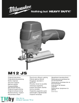Milwaukee M12 JS 12V Instrucțiuni de utilizare
