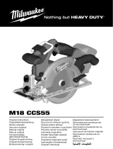 Milwaukee M18 CCS55 Instrucțiuni de utilizare