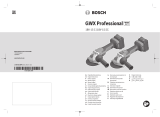Bosch 18V-15 C, 18V-15 SC GWX Professional Cordless Angle Grinder Instrucțiuni de utilizare