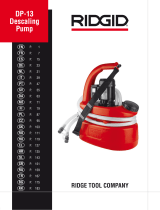 RIDGID DP-13 Instrucțiuni de utilizare