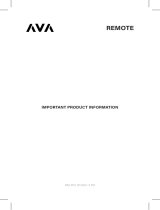Ava RM-RX1 Instrucțiuni de utilizare