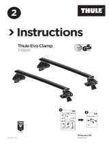 Thule 710500 Instrucțiuni de utilizare