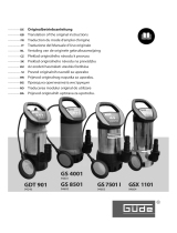 Güde GS, GSX Series Submersible Pump for Dirty Water Instrucțiuni de utilizare