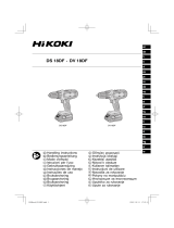 Hikoki DS-18DF 18V Cordless Driver Drill Instrucțiuni de utilizare