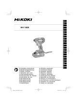 Hikoki WH18DE Li-ion Cordless Tools Instrucțiuni de utilizare
