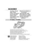 Hikoki P14DSL Cordless Li-ion Planer Instrucțiuni de utilizare