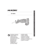 Hikoki CR 36DA Multi-Volt Reciprocating Saw Instrucțiuni de utilizare