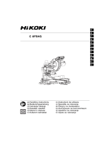 Hikoki C 8FSHG Cordless Cutting and Miter Saw Instrucțiuni de utilizare