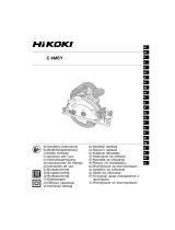 Hikoki C 6MEY Cordless Circular Saw Instrucțiuni de utilizare