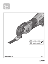 FEIN AMM 700 Max Select Set Cordless Oscillating Multitool Instrucțiuni de utilizare