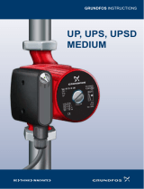 Grundfos UP circulator pump MEDIUM Instrucțiuni de utilizare