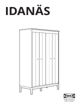 IKEA IDANAS Instrucțiuni de utilizare