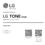 LG TONE-NP3 Manualul proprietarului