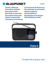 Blaupunkt PR8BK Manualul proprietarului