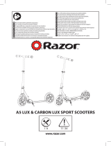Razor A5 LUX and Carbon LUX Sport Scooters Manualul proprietarului