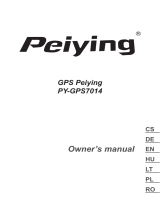 Peiying PY-GPS7014 GPS Navigation Alien Manualul proprietarului