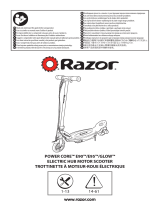 Razor Power Core E90/E95 /Glow Electric Hub Motor Scooter Manualul proprietarului