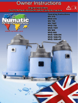 Numatic WVD 570 Manualul proprietarului