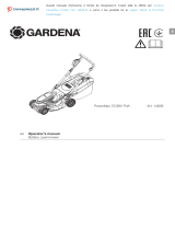 Gardena PowerMax 37/36V P4A Battery Lawnmower Manualul proprietarului