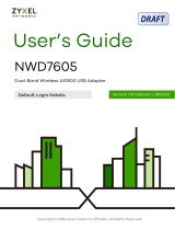 ZyXEL NWD7605 Manualul utilizatorului
