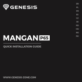 Genesis P65 MANGAN Manualul utilizatorului