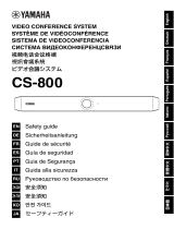 Yamaha CS-800 Manualul utilizatorului