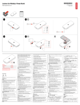 Lenovo G0A3LG1WWW Go Wireless Power Bank Manualul utilizatorului