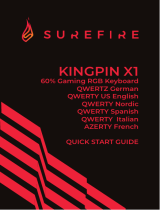 Surefire KINGPIN X1 Manualul utilizatorului