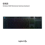 Logitech G915 Manualul utilizatorului