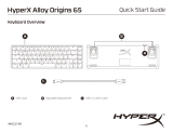 HyperX Alloy Origins 65 Manualul utilizatorului
