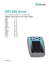 Druck DPI 620 GENII Manualul utilizatorului