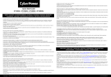CyberPower UT1050EG Manualul utilizatorului