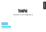 Lenovo ThinkPad L13 Gen 3 Manualul utilizatorului