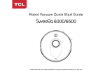 TCL Sweeva 6000/6500 Robot Vacuum Manualul utilizatorului