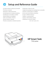 HP Smart Tank 750 Series Manualul utilizatorului
