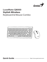 Genius LuxeMate Q8000 Manualul utilizatorului
