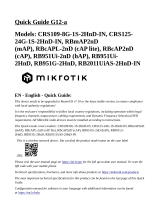 MikroTik CRS109 Manualul utilizatorului