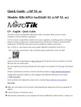 MikroTik RBCAPGI-5ACD2ND-XL Manualul utilizatorului