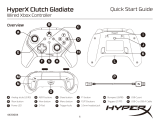 HyperX Clutch Gladiate Manualul utilizatorului