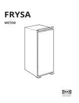 IKEA FRYSA METOD 700 Integrated Freezer Manualul utilizatorului