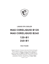 MSI MAG CORELIQUID B120 Manualul utilizatorului