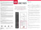 One For All URC 1921 Manualul utilizatorului